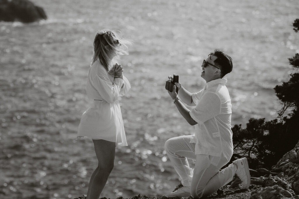 Surprise Wedding proposal in Lefkada