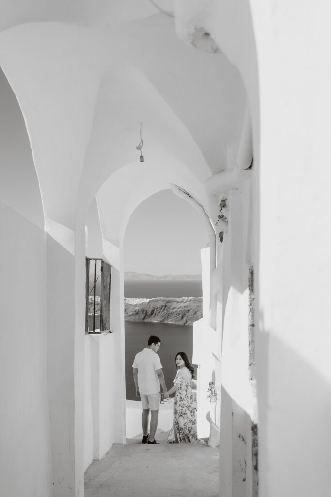 WEDDING PROPOSAL IN SANTORINI