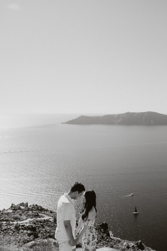 WEDDING PROPOSAL IN SANTORINI