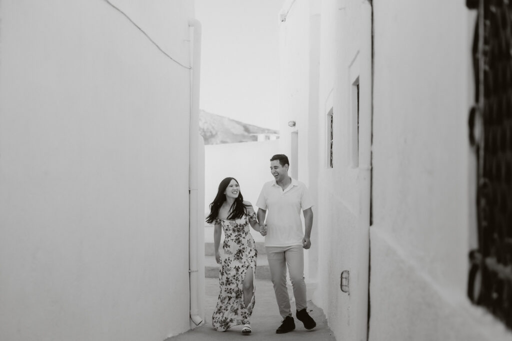 WEDDING PROPOSAL IN SANTORINI