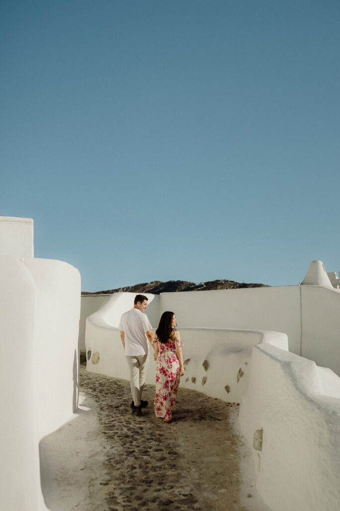 WEDDING PROPOSAL IN SANTORINI