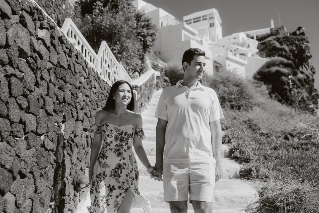 WEDDING PROPOSAL IN SANTORINI