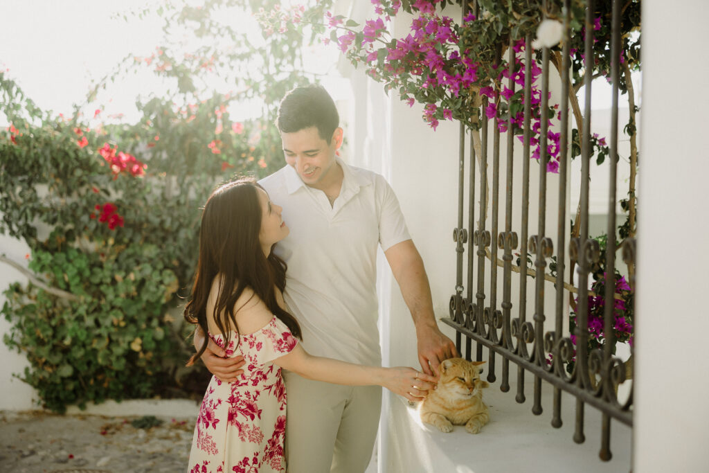WEDDING PROPOSAL IN SANTORINI