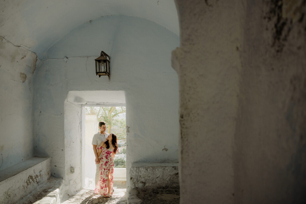 WEDDING PROPOSAL IN SANTORINI