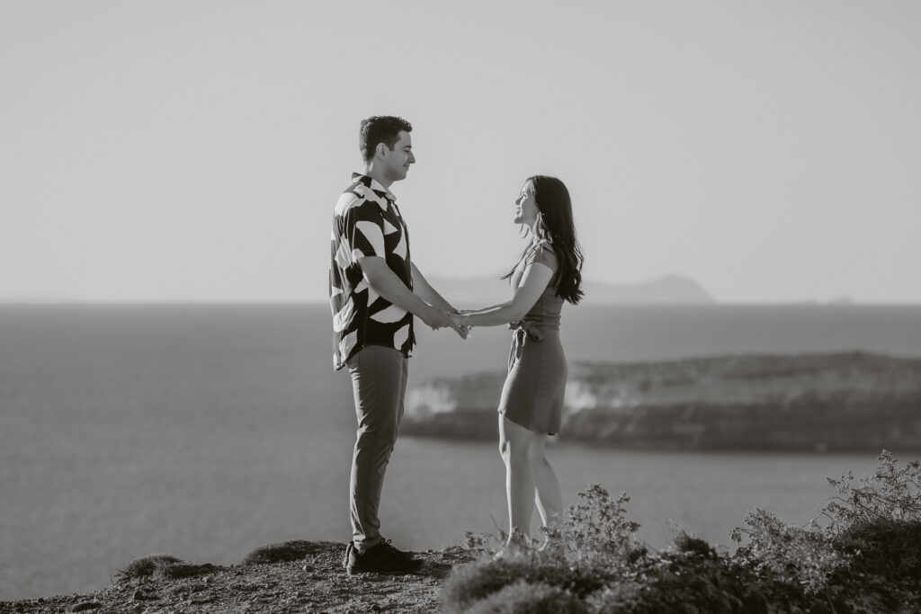 WEDDING PROPOSAL IN SANTORINI