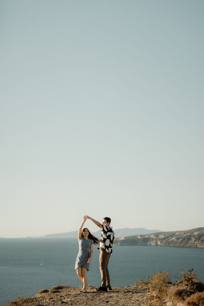 WEDDING PROPOSAL IN SANTORINI