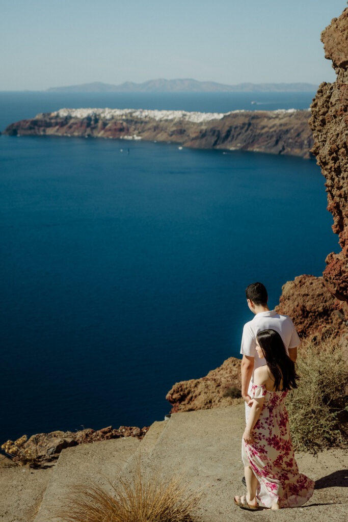 WEDDING PROPOSAL IN SANTORINI