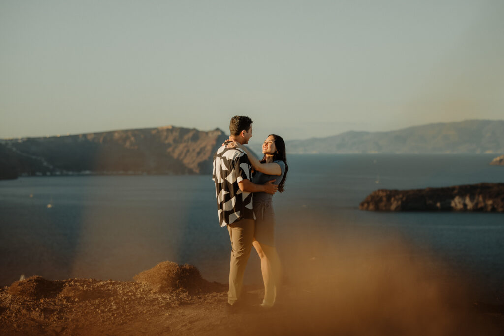 WEDDING PROPOSAL IN SANTORINI
