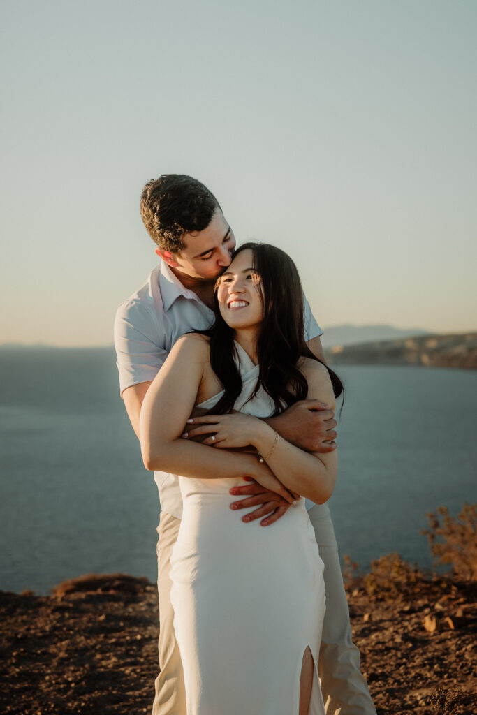 WEDDING PROPOSAL IN SANTORINI