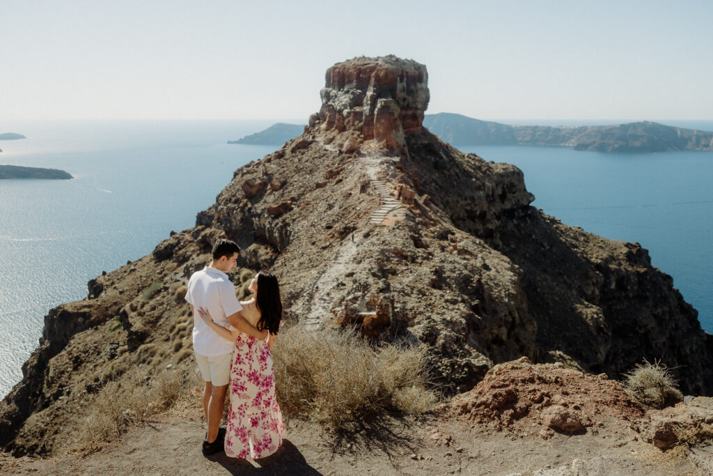 WEDDING PROPOSAL IN SANTORINI