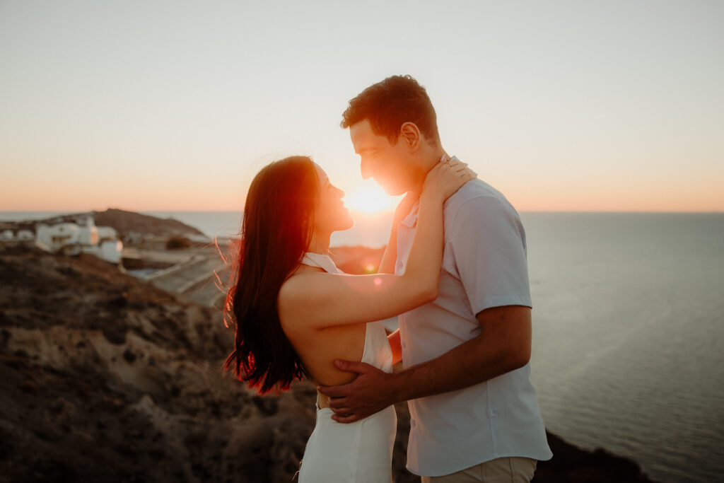 WEDDING PROPOSAL IN SANTORINI