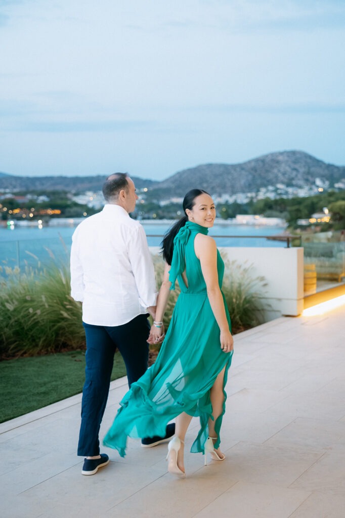 Lake Vouliagmeni wedding photographer