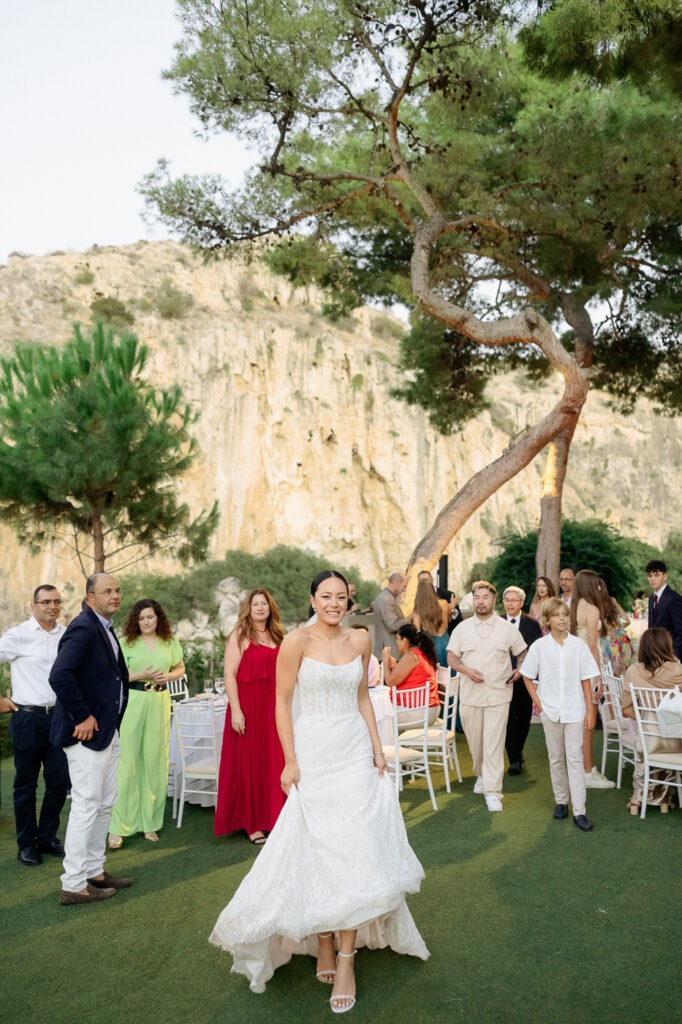Lake Vouliagmeni wedding photographer