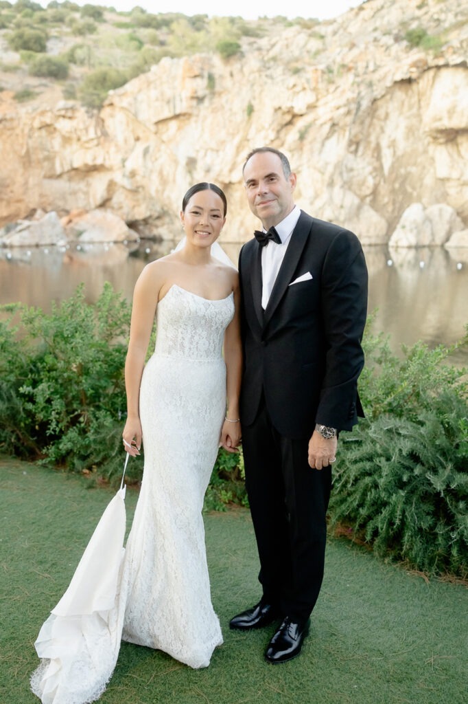Lake Vouliagmeni wedding photographer