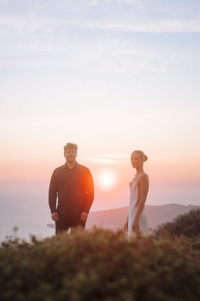 Greece wedding day timeline