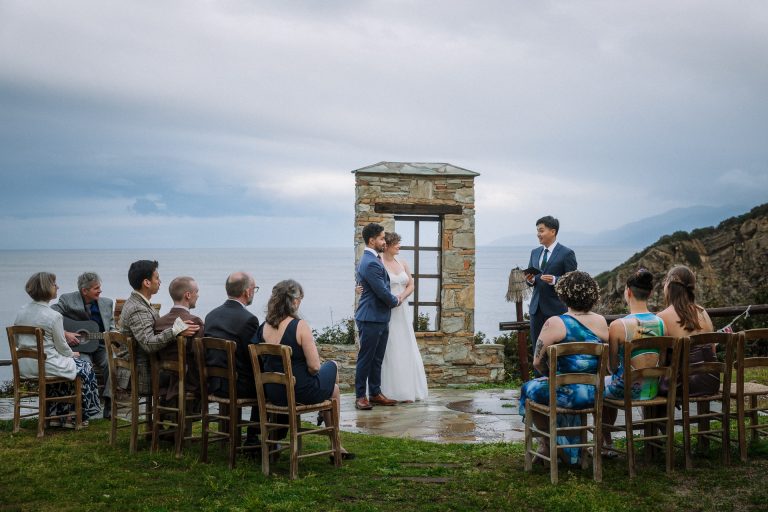 micro wedding in Greece